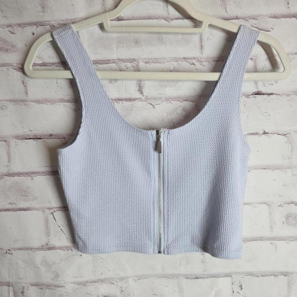 Baby Blue Crop